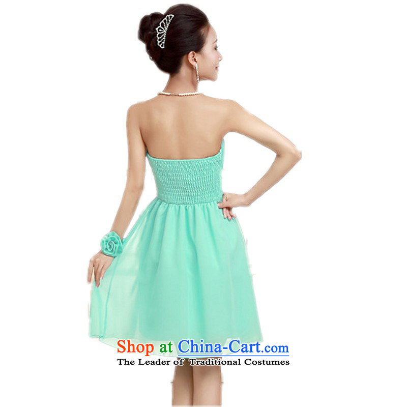 C.o.d. short of small annual gathering of evening dress show skirt blossoms anointed chest straps dresses gauze princess bon bon dress skirt wrapped chest skirt bridesmaid skirt purple, land will still el-yi , , , shopping on the Internet