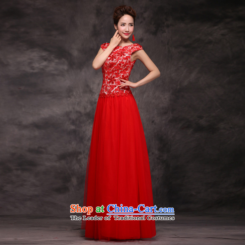 Jie mija bows Service Bridal Fashion 2014 new red marriage wedding dresses moderator evening dresses female long red XXL, Sau San Jie mia , , , shopping on the Internet