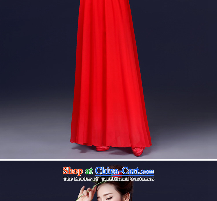 Jie mija bows services 2015 new bride stylish wedding dress marriage red retro evening dress) short of long-sleeved gown S picture, prices, brand platters! The elections are supplied in the national character of distribution, so action, buy now enjoy more preferential! As soon as possible.