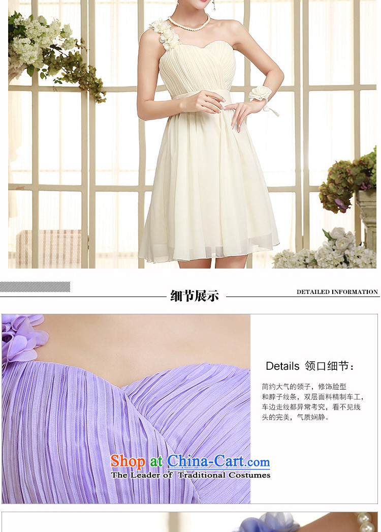 C.o.d. Package Mail new ultra-pure sin chiffon short of small shoulder and chest dress small dress bridesmaid sister in any annual dresses solid color dress code pictures are purple skirts, prices, brand platters! The elections are supplied in the national character of distribution, so action, buy now enjoy more preferential! As soon as possible.