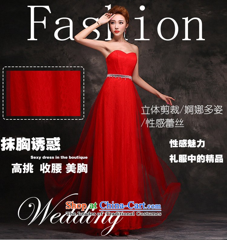 Hei Kaki 2015 New Long Chest dress bride toasting champagne anointed service wedding dresses dresses red Stylish retro autumn and winter F109 RED XL Photo, prices, brand platters! The elections are supplied in the national character of distribution, so action, buy now enjoy more preferential! As soon as possible.