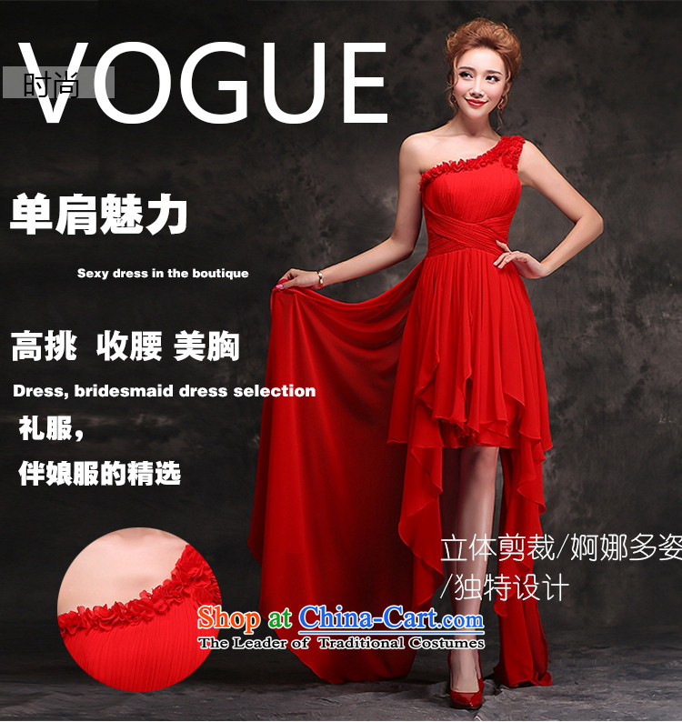 Hei Kaki 2015 autumn and winter new stylish Bridal Services dress bows long bridesmaid red bows SERVICES  F101 line purple L pictures of incense, prices, brand platters! The elections are supplied in the national character of distribution, so action, buy now enjoy more preferential! As soon as possible.