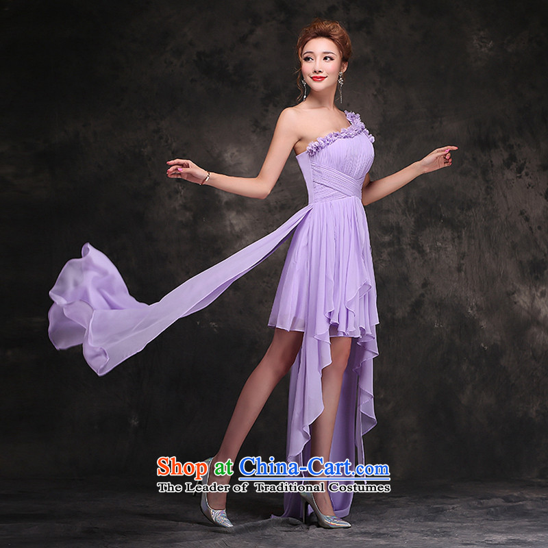Hei Kaki 2015 autumn and winter new stylish Bridal Services dress bows long bridesmaid red bows SERVICES  F101 line first , L-heung kaki shopping on the Internet has been pressed.