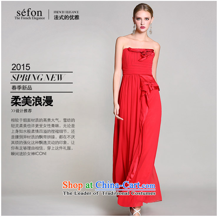 2015 Maple statistics sefon spring new products and chest evening dresses long bridal dresses female red 9451LD161 /RE2 L/165 red picture, prices, brand platters! The elections are supplied in the national character of distribution, so action, buy now enjoy more preferential! As soon as possible.