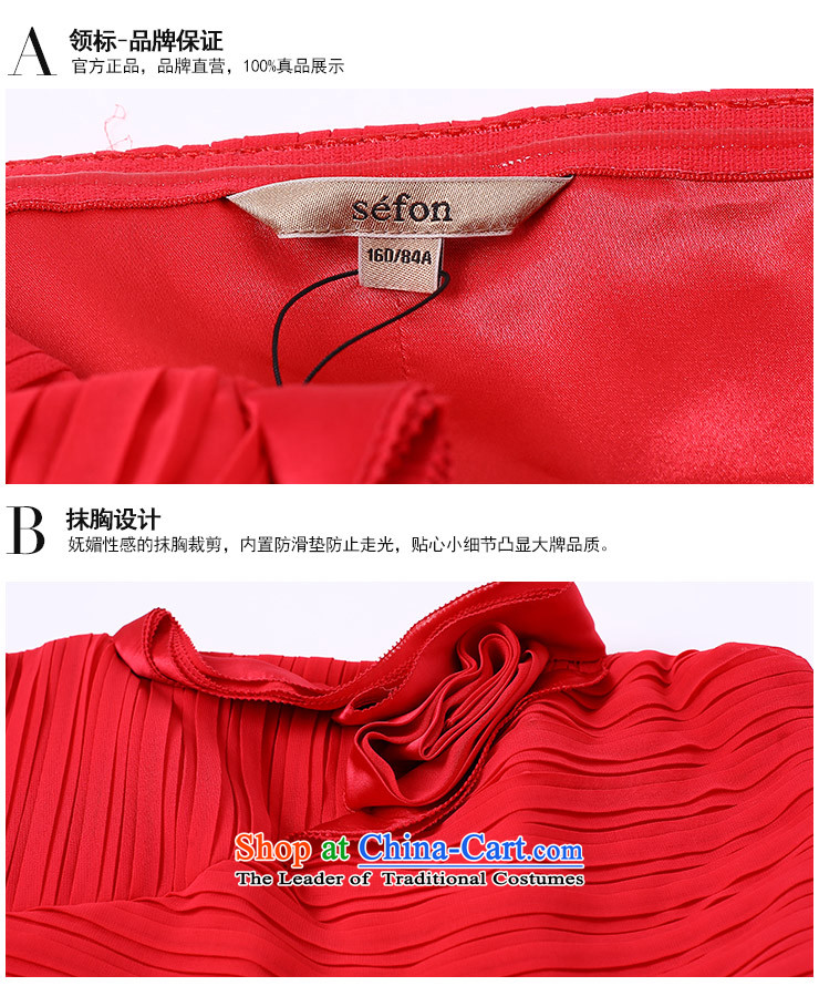 2015 Maple statistics sefon spring new products and chest evening dresses long bridal dresses female red 9451LD161 /RE2 L/165 red picture, prices, brand platters! The elections are supplied in the national character of distribution, so action, buy now enjoy more preferential! As soon as possible.