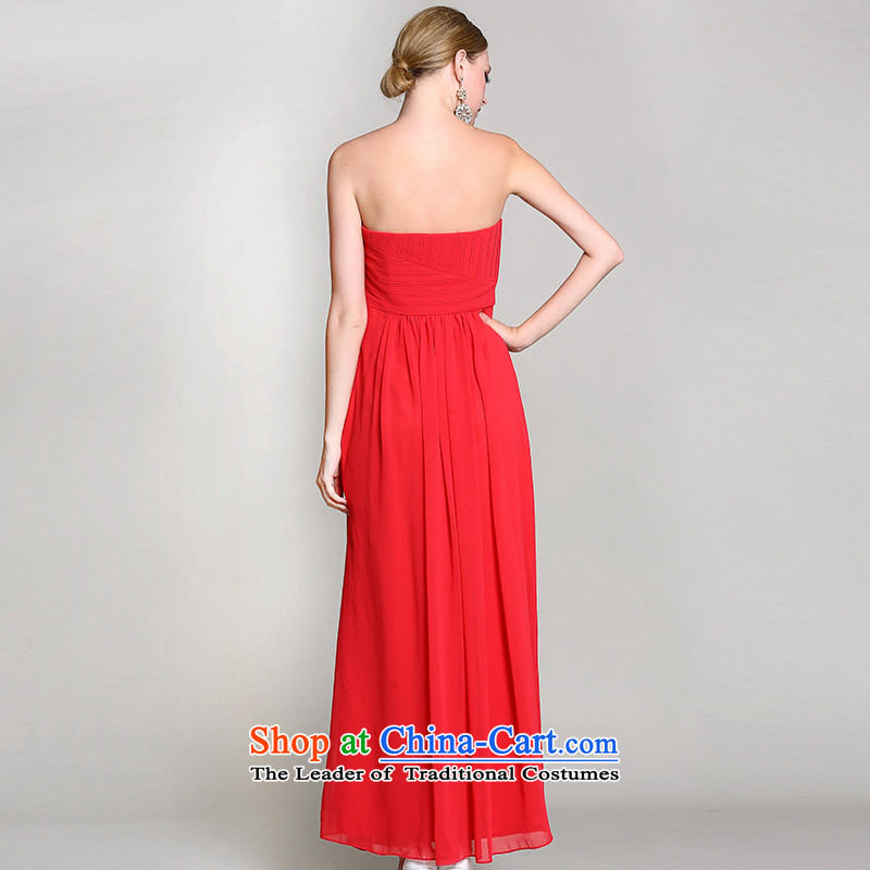 2015 Maple statistics sefon spring new products and chest evening dresses long bridal dresses female red 9451LD161 /RE2 L/165, Red maple (sefon Cape Collinson) , , , shopping on the Internet