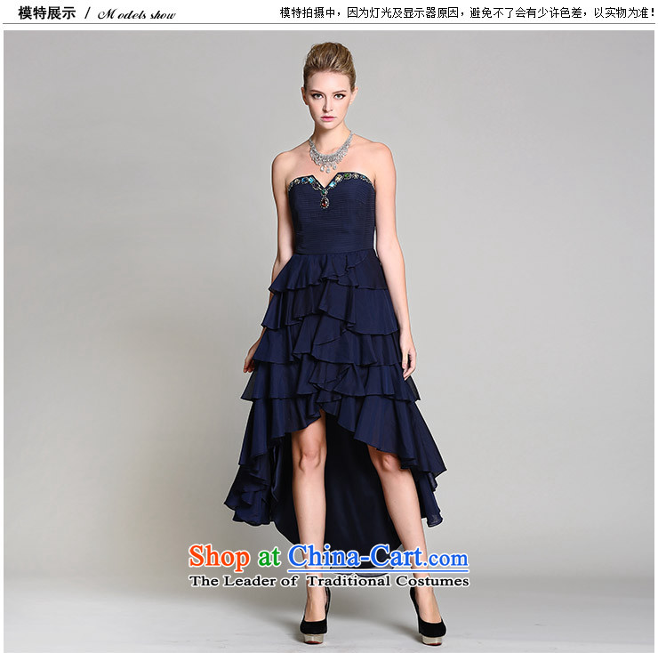 2015 Maple statistics sefon spring new products and chest dovetail nail pearl cake dresses evening dresses female 9225LD127 /BU3 S/155 dark picture, prices, brand platters! The elections are supplied in the national character of distribution, so action, buy now enjoy more preferential! As soon as possible.