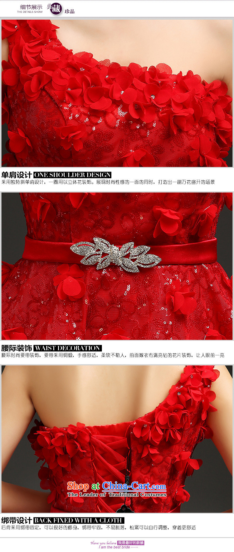 Noritsune bride 2014 new red bows services fall and winter Sau San long stylish shoulder bows dress wedding dresses evening dresses tailored dress red S picture, prices, brand platters! The elections are supplied in the national character of distribution, so action, buy now enjoy more preferential! As soon as possible.