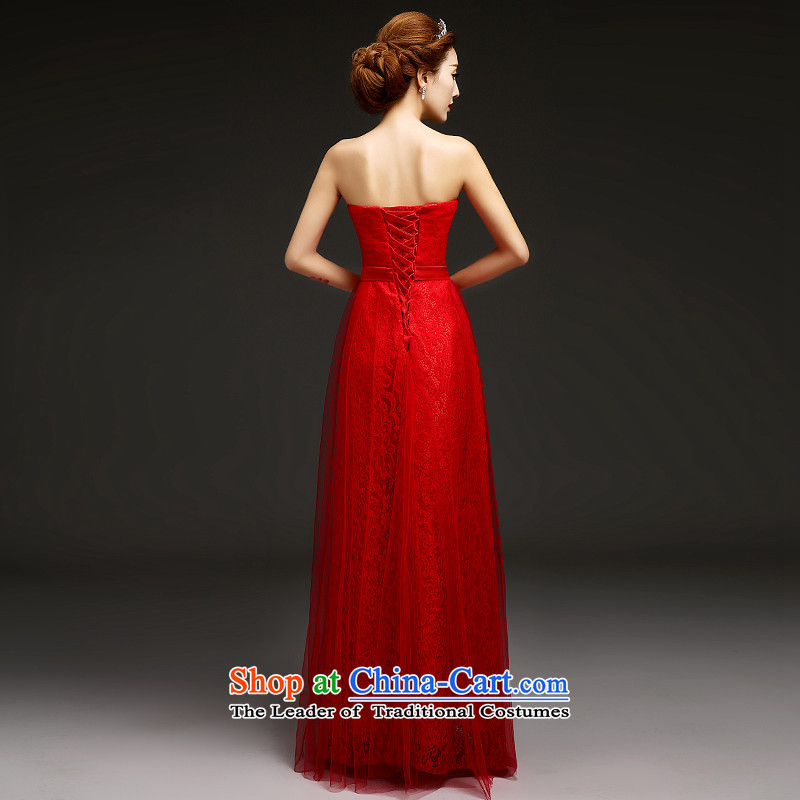 Noritsune Bridal Fashion brides bows Services 2014 new dresses large red dress straps pregnant women marry wedding dresses long pregnant women make to dress code red, L, hang bride shopping on the Internet has been pressed.