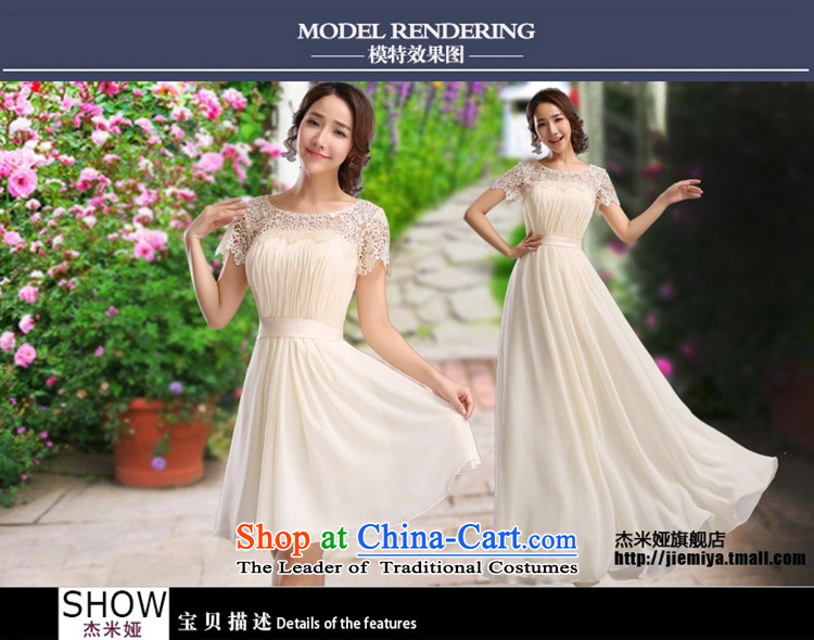 Jie mija bride evening dresses 2015 New Service bridesmaid dresses bows bridesmaid mission small dress skirt sister skirt long long S picture, prices, brand platters! The elections are supplied in the national character of distribution, so action, buy now enjoy more preferential! As soon as possible.