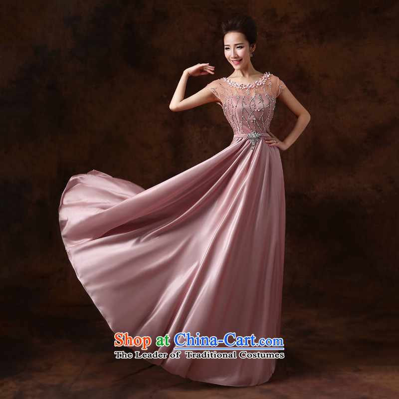 Jie mija evening dresses 2014 new Korean fashion shoulders diamond bridal services, long bows concert services usual zongzi winter color XL, Cheng Kejie mia , , , shopping on the Internet