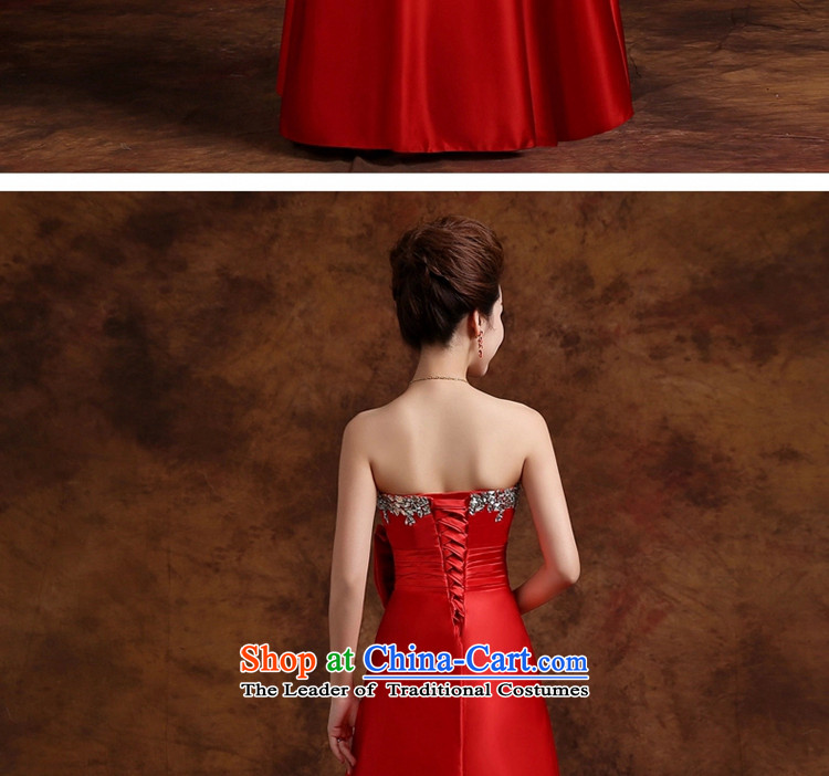 Jie mija bows services 2015 new red and chest of Sau San marriages evening dresses diamond Banquet Hosted Services Red S picture, prices, brand platters! The elections are supplied in the national character of distribution, so action, buy now enjoy more preferential! As soon as possible.