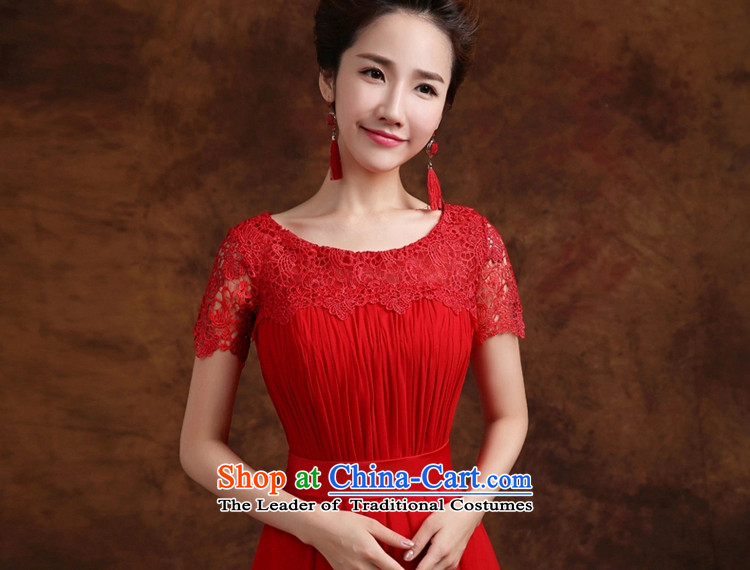 Jie mija bows Service Bridal Fashion 2015 new wedding dress shoulders lace long marriage evening dresses, Choo red long S picture, prices, brand platters! The elections are supplied in the national character of distribution, so action, buy now enjoy more preferential! As soon as possible.