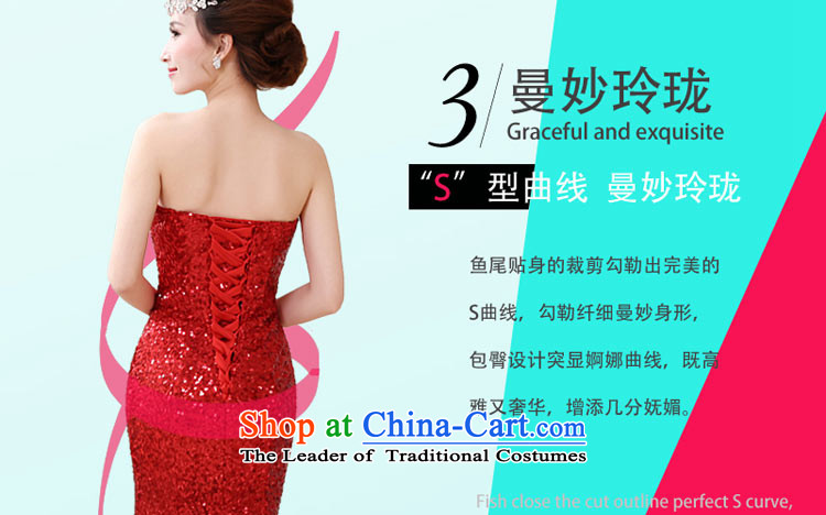 Talk to Her New Red Dress Crowsfoot Sau San evening dresses marriages bows serving large stylish and elegant evening with red XL Photo, prices, brand platters! The elections are supplied in the national character of distribution, so action, buy now enjoy more preferential! As soon as possible.