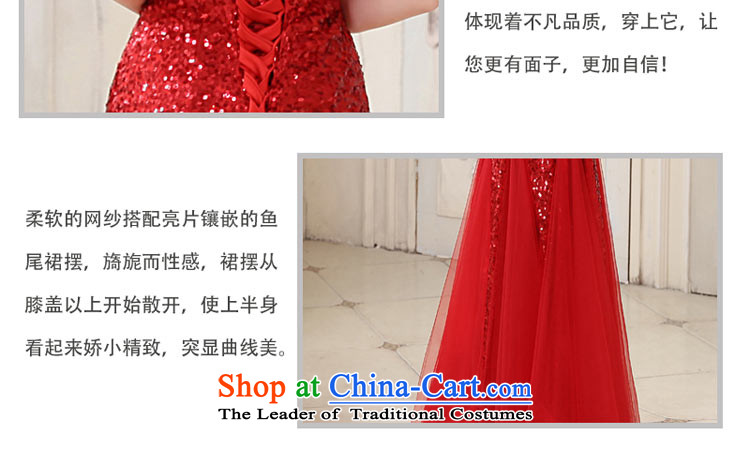 Talk to Her New Red Dress Crowsfoot Sau San evening dresses marriages bows serving large stylish and elegant evening with red XL Photo, prices, brand platters! The elections are supplied in the national character of distribution, so action, buy now enjoy more preferential! As soon as possible.