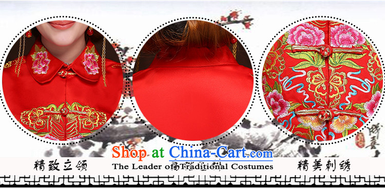 Hei Kaki New Chinese wedding dress winter bride dress Soo-wo service classical marriage bows services use XH99 dragon-soo wo service plus crown plus necklace XXL picture, prices, brand platters! The elections are supplied in the national character of distribution, so action, buy now enjoy more preferential! As soon as possible.