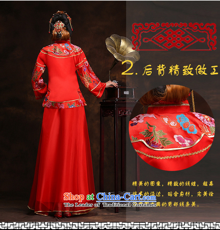 Hei kaki-soo Wo Service bridal dresses ancient Chinese wedding dress wedding dresses XH77 marriage services bows Sau Wo service plus crown plus earrings L picture, prices, brand platters! The elections are supplied in the national character of distribution, so action, buy now enjoy more preferential! As soon as possible.