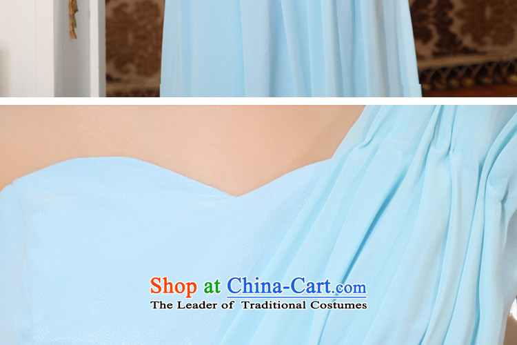 Talk to her new bride dress bridesmaid bows services dress marriage straps wedding short of evening long single shoulder larger white L picture, prices, brand platters! The elections are supplied in the national character of distribution, so action, buy now enjoy more preferential! As soon as possible.