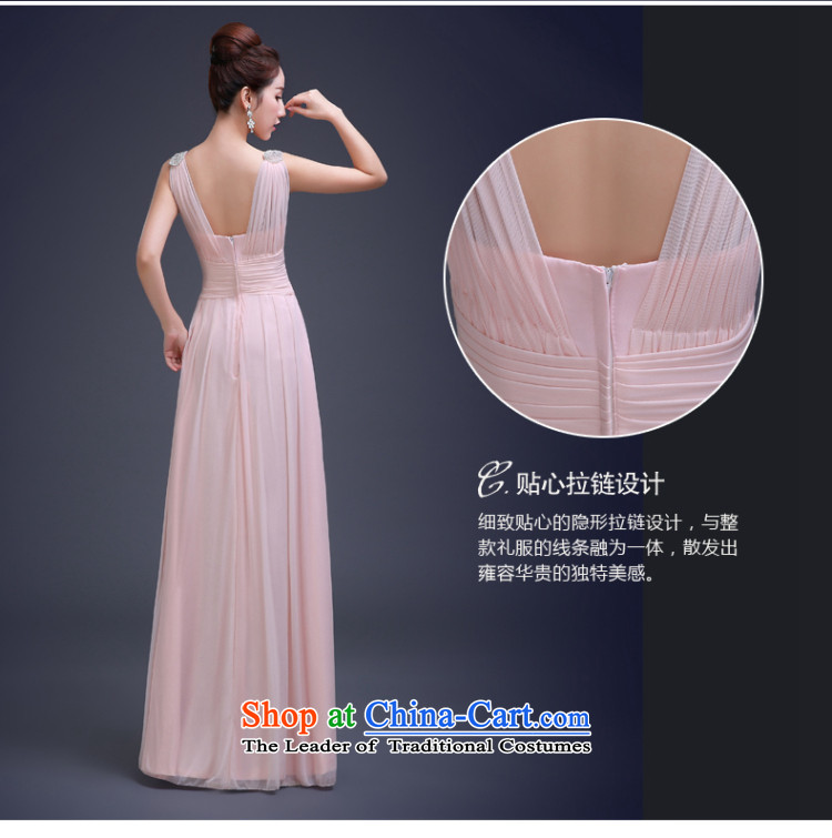 Beverly Ting evening dresses annual bride wedding dress long shoulders 2015 New Sau San bridesmaid services serving the Spring Banquet bows Pink Pink L picture, prices, brand platters! The elections are supplied in the national character of distribution, so action, buy now enjoy more preferential! As soon as possible.
