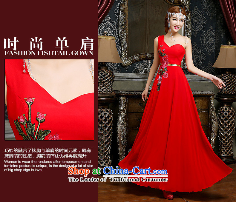 Noritsune Bride Spring 2015 new red bows to married women of stylish dresses and chest evening dresses banquet hosted evening dress RED M picture, prices, brand platters! The elections are supplied in the national character of distribution, so action, buy now enjoy more preferential! As soon as possible.