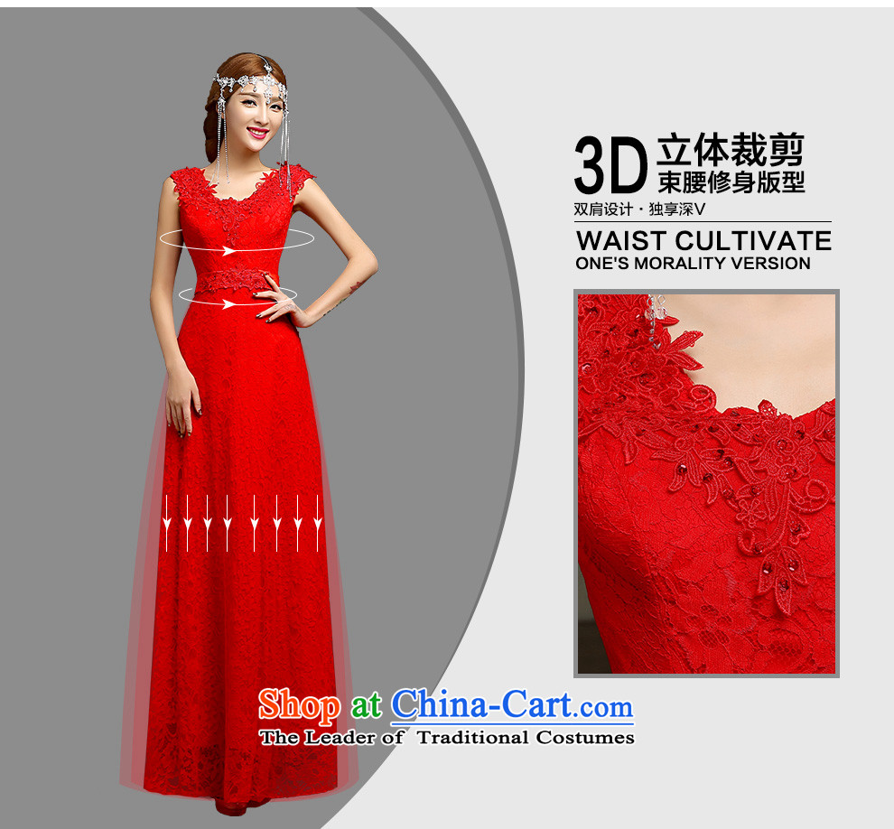 Noritsune bride new spring of 2015 Field shoulder bows dress stylish Sau San video thin marriage long bows dress toasting champagne married bridal dresses RED M picture, prices, brand platters! The elections are supplied in the national character of distribution, so action, buy now enjoy more preferential! As soon as possible.