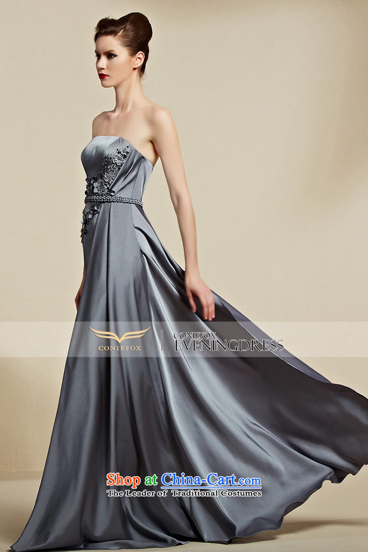 Creative Fox evening dresses 2015 new anointed chest bridesmaid dress female long banquet hosted the annual dress skirt evening dress suit 82083 Back Light Gray L picture, prices, brand platters! The elections are supplied in the national character of distribution, so action, buy now enjoy more preferential! As soon as possible.