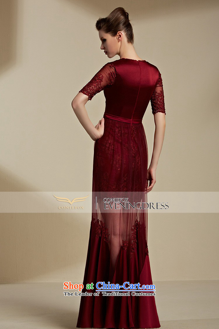 Creative Fox evening dresses 2015 new evening dresses long red dress bride wedding dresses banquet bows dress female booking wedding dress 82081 Deep Red S picture, prices, brand platters! The elections are supplied in the national character of distribution, so action, buy now enjoy more preferential! As soon as possible.