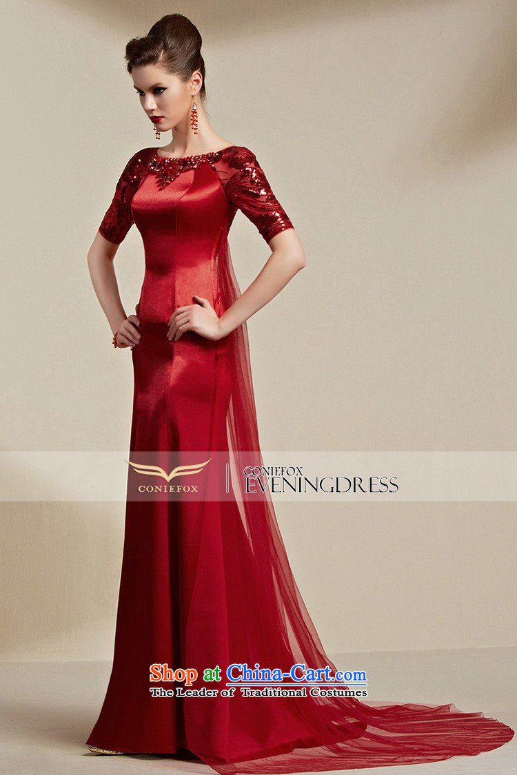 Creative Fox evening dresses 2015 new red bride wedding dress banquet evening drink served girl long of Sau San wedding dress 30813 Deep Red S picture, prices, brand platters! The elections are supplied in the national character of distribution, so action, buy now enjoy more preferential! As soon as possible.