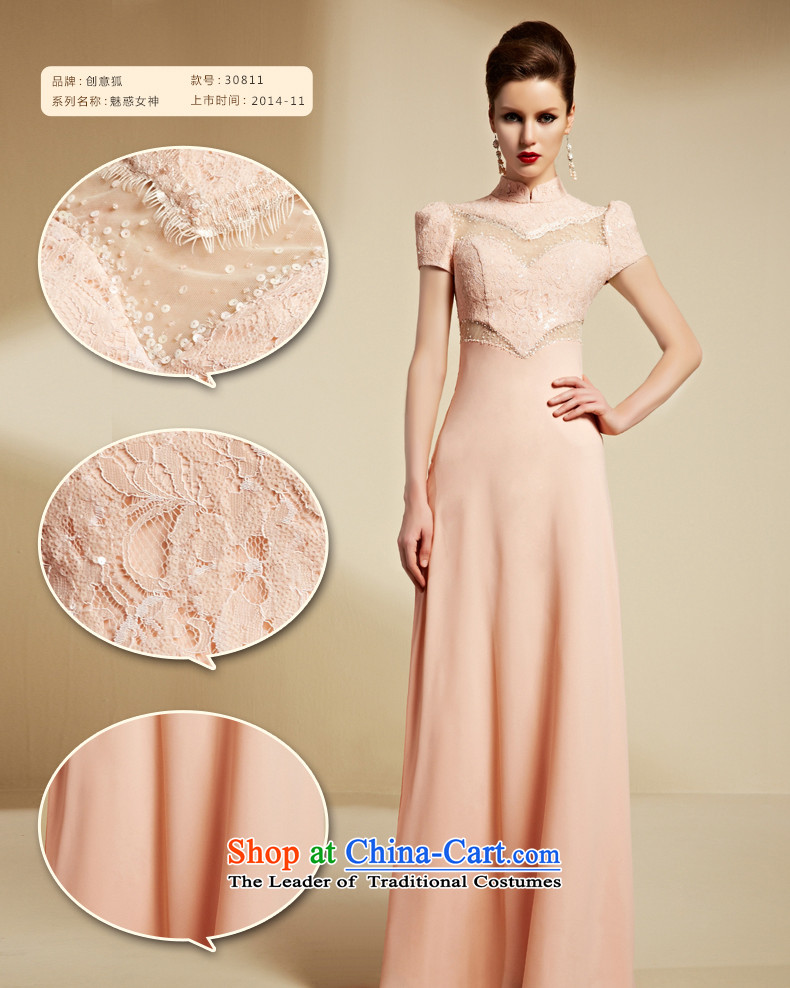 Creative Fox evening dresses 2015 new dresses long Sau San evening dress bridesmaid dress pink drink service annual meeting of persons chairing the dress 30811 rose M picture, prices, brand platters! The elections are supplied in the national character of distribution, so action, buy now enjoy more preferential! As soon as possible.