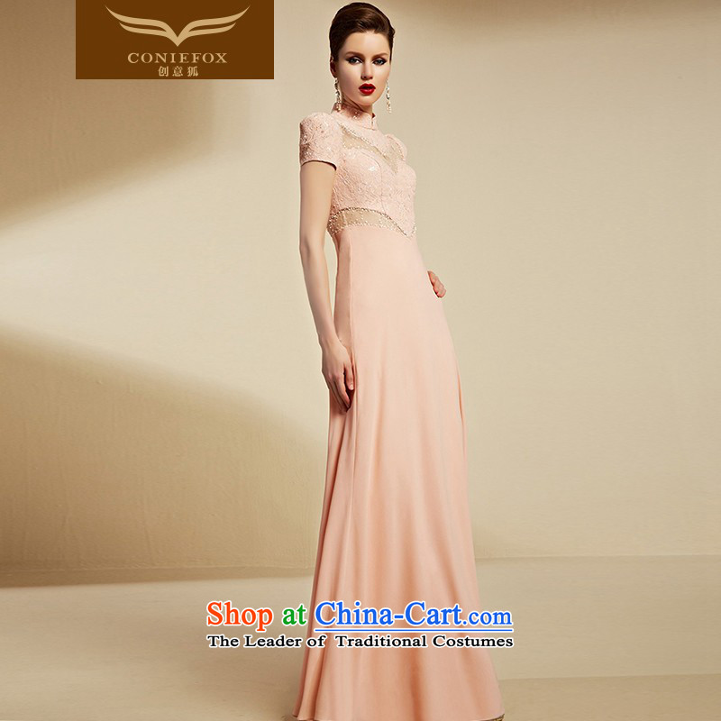 Creative Fox evening dresses 2015 new dresses long Sau San evening dress bridesmaid dress pink drink service annual meeting of persons chairing the dress 30811 rose M creative Fox (coniefox) , , , shopping on the Internet