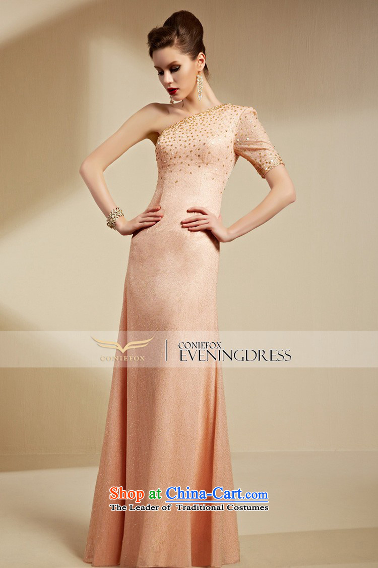 Creative Fox evening dresses 2015 new shoulder bridesmaid evening dress female long banquet dress pink wedding dress welcome dress long skirt fifth year inclusive 30 696 red , prices, picture XL brand platters! The elections are supplied in the national character of distribution, so action, buy now enjoy more preferential! As soon as possible.