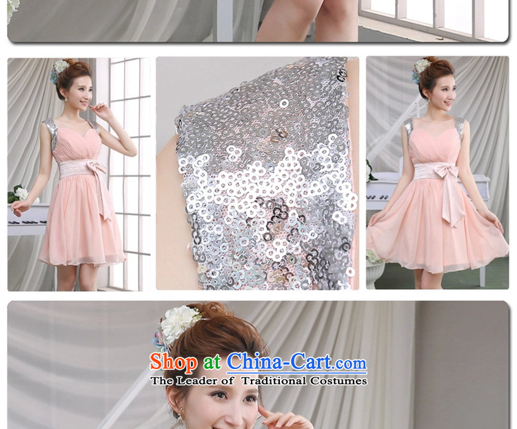 Jie mija bridesmaid services 2015 new wedding dresses Korean shoulders after the short duration of the former, sister skirt bridesmaid mission dress B S picture, prices, brand platters! The elections are supplied in the national character of distribution, so action, buy now enjoy more preferential! As soon as possible.