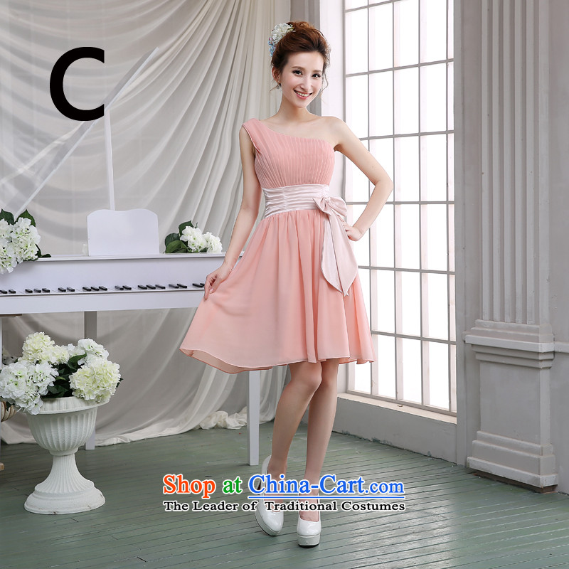 Jie mija bridesmaid services 2015 new wedding dresses Korean shoulders after the short duration of the former, sister skirt bridesmaid mission dress B S, Cheng Kejie mia , , , shopping on the Internet