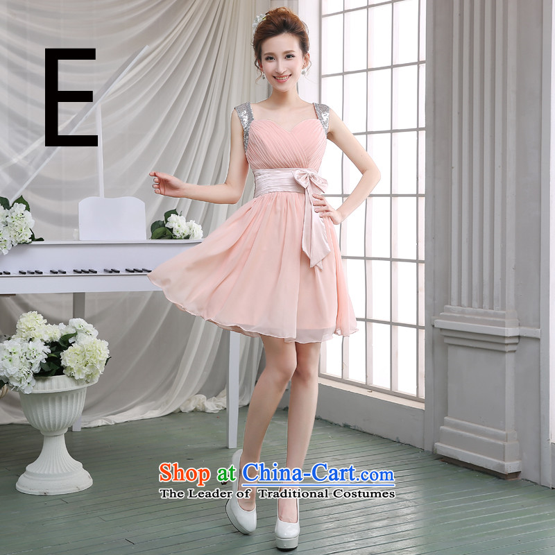 Jie mija bridesmaid services 2015 new wedding dresses Korean shoulders after the short duration of the former, sister skirt bridesmaid mission dress B S, Cheng Kejie mia , , , shopping on the Internet