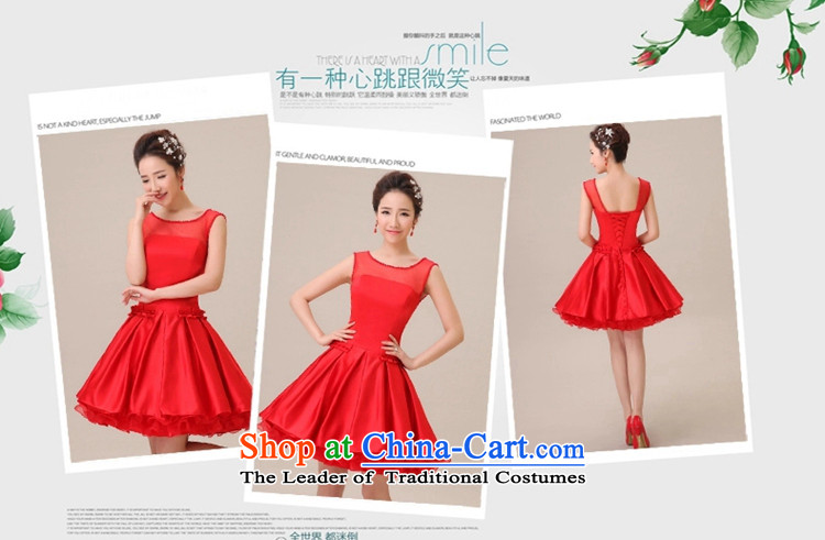 Jie mija bridesmaid dress short skirt Fashion, 2015 bride dress small dress new marriage evening dresses red S picture, prices, brand platters! The elections are supplied in the national character of distribution, so action, buy now enjoy more preferential! As soon as possible.