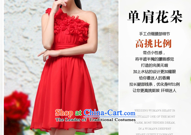 Jie mija wedding dresses 2015 new bows services shoulder short of red light pink dresses bridesmaid services sister skirt summer pink S picture, prices, brand platters! The elections are supplied in the national character of distribution, so action, buy now enjoy more preferential! As soon as possible.