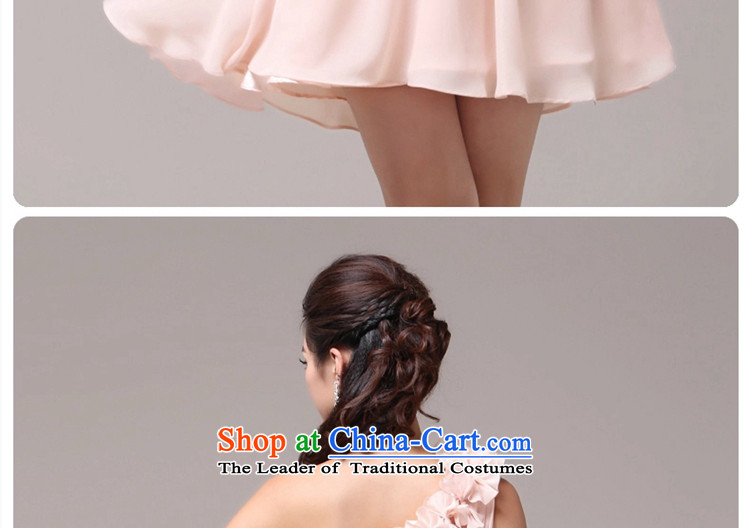 Jie mija wedding dresses 2015 new bows services shoulder short of red light pink dresses bridesmaid services sister skirt summer pink S picture, prices, brand platters! The elections are supplied in the national character of distribution, so action, buy now enjoy more preferential! As soon as possible.