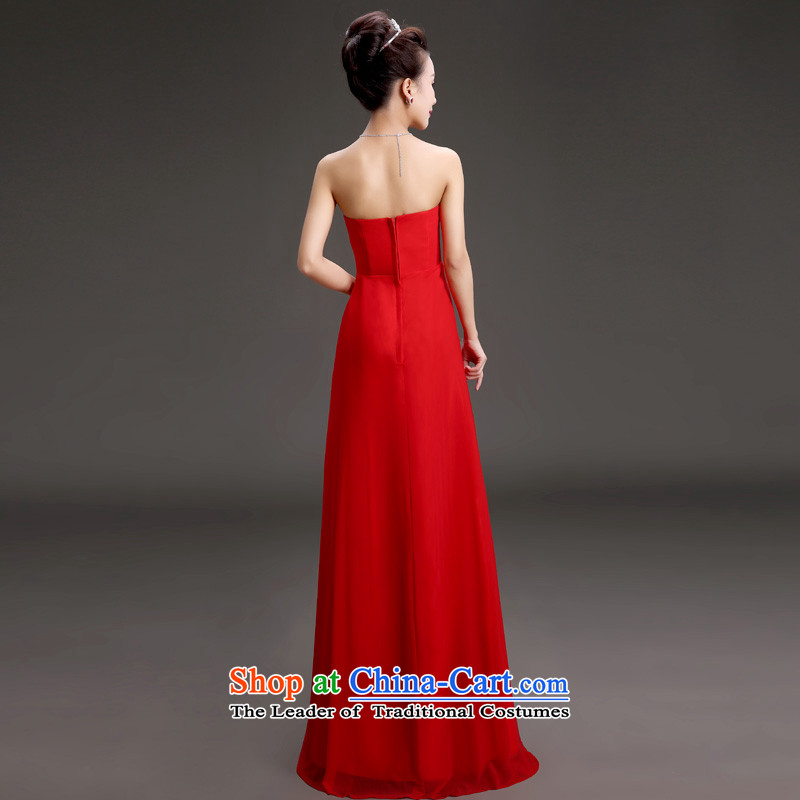 In 2015 followed the bride-yi won video graphics and chest dress thin performances banquet hosted the annual dinner dress code quality assurance L waist 2.1 foot, Yi (LANYI) , , , shopping on the Internet