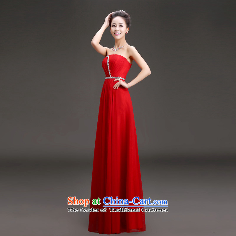 In 2015 followed the bride-yi won video graphics and chest dress thin performances banquet hosted the annual dinner dress code quality assurance L waist 2.1 foot, Yi (LANYI) , , , shopping on the Internet