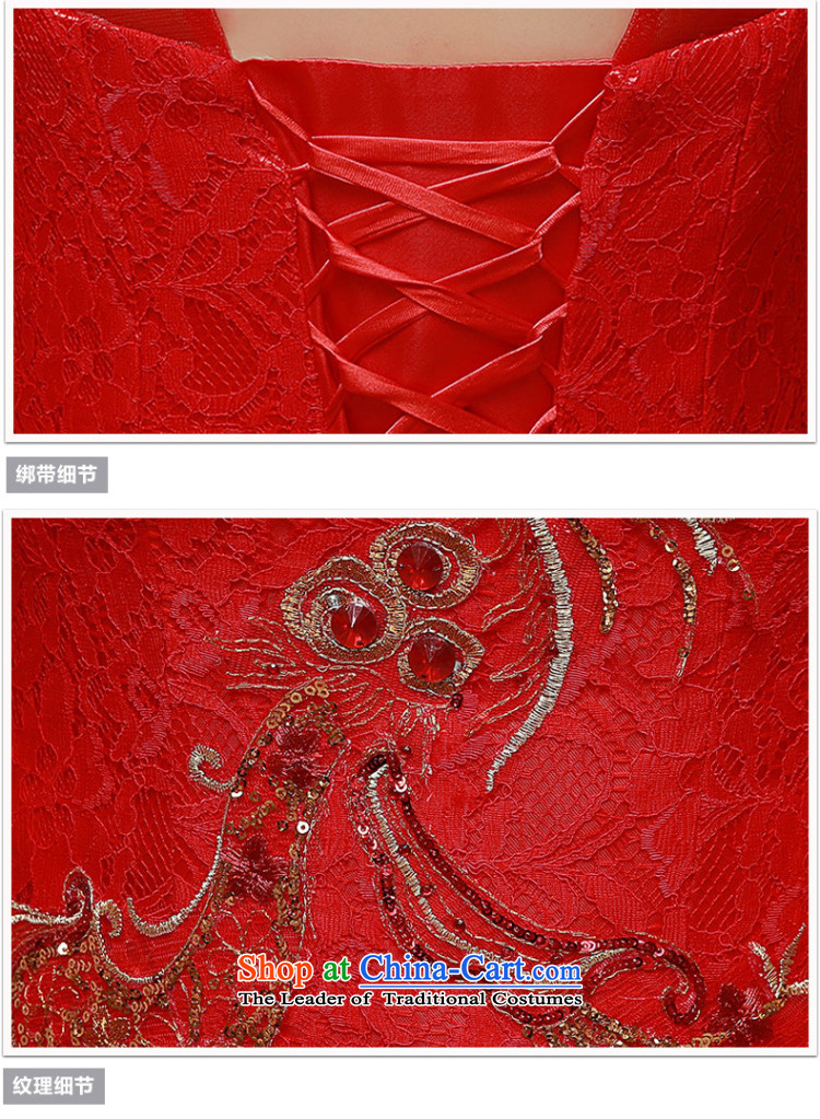 The leading edge of the new 2015 days marriages collar small trailing bows to the annual meeting banquet dress crowsfoot RED M 2.0 ft 8026 waist picture, prices, brand platters! The elections are supplied in the national character of distribution, so action, buy now enjoy more preferential! As soon as possible.