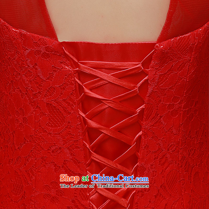 The leading edge of the new 2015 days marriages collar small trailing bows to the annual meeting banquet dress crowsfoot RED M 2.0 ft 8026 waistline, dream of certain days , , , shopping on the Internet