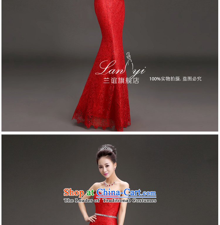 In the spring of 2015, Friends new bride chest bows dresses and stylish Sau San video thin marriage long bride bows dress banquet will preside over the red M code 2 feet pictures, waist price, brand platters! The elections are supplied in the national character of distribution, so action, buy now enjoy more preferential! As soon as possible.