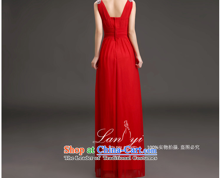 In the spring of 2015, Friends new bride bows dress Korea version thin shoulders evening dress banquet will preside over the red XL 2.2 feet pictures code waistline, prices, brand platters! The elections are supplied in the national character of distribution, so action, buy now enjoy more preferential! As soon as possible.