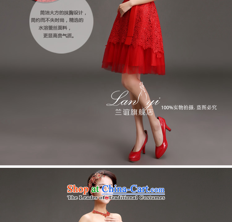 In 2015 the bride bride toasting champagne friends evening dresses korea video graphics and thin small chest dress bridesmaid Wedding Dress Code Red Spring M 2 feet pictures, waist price, brand platters! The elections are supplied in the national character of distribution, so action, buy now enjoy more preferential! As soon as possible.