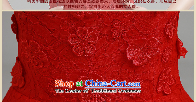 The new 2015 International Friendship a field, a small red shoulder short dress bride bows services lace short skirt bridesmaid services red S picture, prices, brand platters! The elections are supplied in the national character of distribution, so action, buy now enjoy more preferential! As soon as possible.