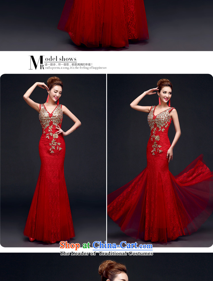The privilege of serving-leung 2015 new bride with red wedding dress bows evening dress uniform long skirt red S pictures crowsfoot, prices, brand platters! The elections are supplied in the national character of distribution, so action, buy now enjoy more preferential! As soon as possible.