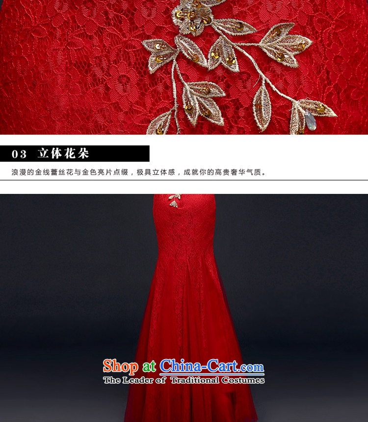 The privilege of serving-leung 2015 new bride with red wedding dress bows evening dress uniform long skirt red S pictures crowsfoot, prices, brand platters! The elections are supplied in the national character of distribution, so action, buy now enjoy more preferential! As soon as possible.