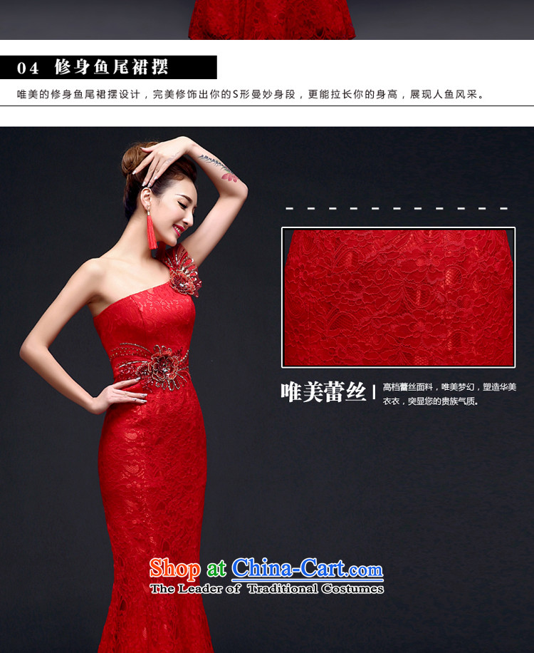 The privilege of serving-leung 2015 new red bride wedding dress long to align the evening dress bows services crowsfoot RED M picture, prices, brand platters! The elections are supplied in the national character of distribution, so action, buy now enjoy more preferential! As soon as possible.