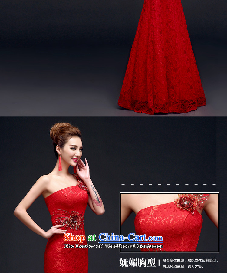 The privilege of serving-leung 2015 new red bride wedding dress long to align the evening dress bows services crowsfoot RED M picture, prices, brand platters! The elections are supplied in the national character of distribution, so action, buy now enjoy more preferential! As soon as possible.