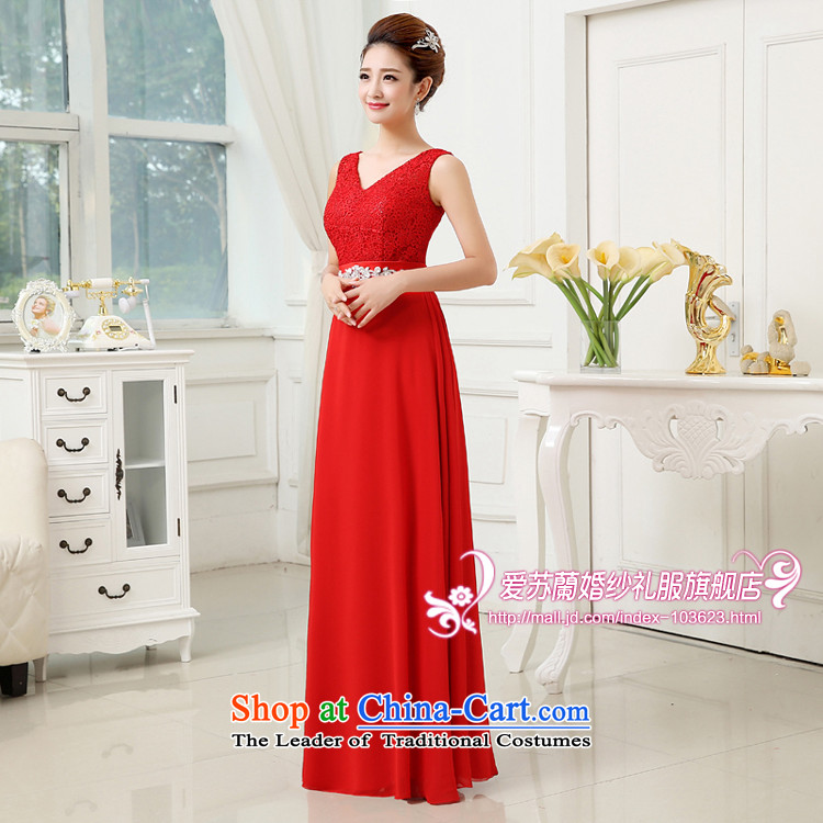 2015 new wedding dress shoulders sweet style in kind to take quality assurance best-selling popular dress red S picture, prices, brand platters! The elections are supplied in the national character of distribution, so action, buy now enjoy more preferential! As soon as possible.
